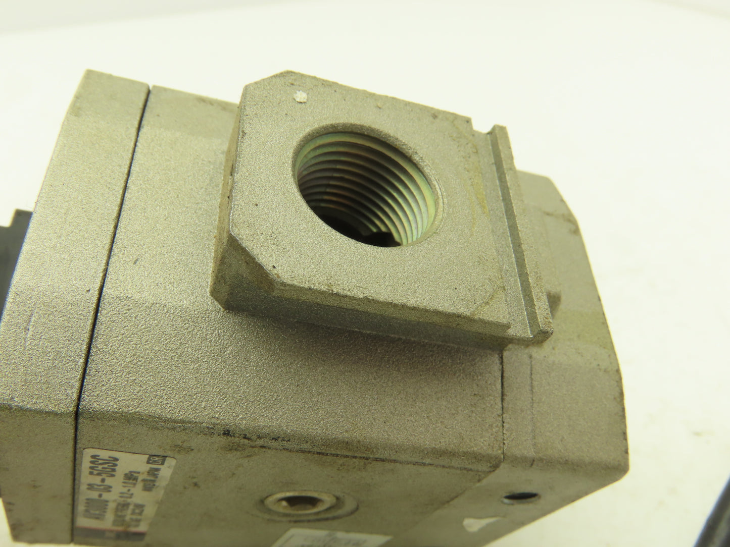 SMC AV3000-03-5GSC Pneumatic 2-Way Soft Start Solenoid Valve 24VDC 3/8" NPT