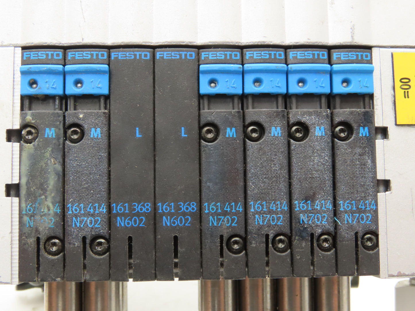 Festo CPV10-GE-ASI-8E8A-Z M8 Pneumatic 8 Station Solenoid Valve Manifold 24VDC