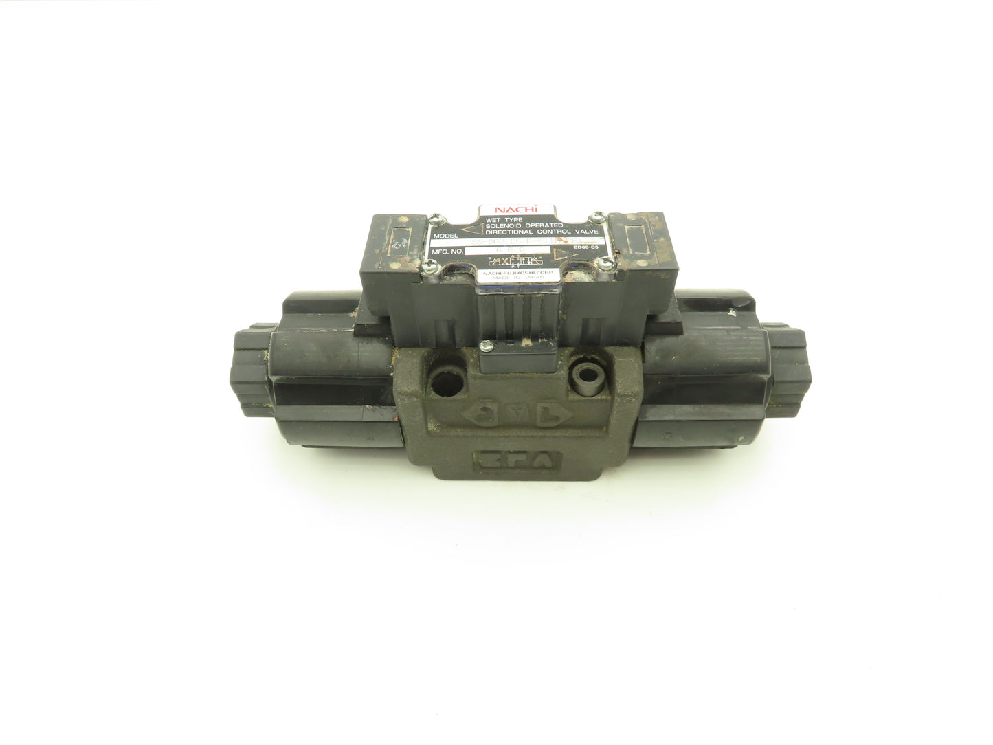 Nachi Hydraulic Directional Control Solenoid Valve 115VAC