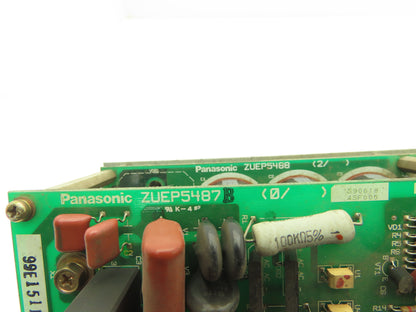 Panasonic AED00057 Servo Amplifier Contrtol Unit ZUEP5487B ZUEP5488