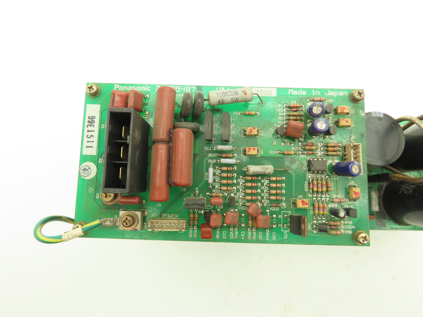 Panasonic AED00057 Servo Amplifier Contrtol Unit ZUEP5487B ZUEP5488