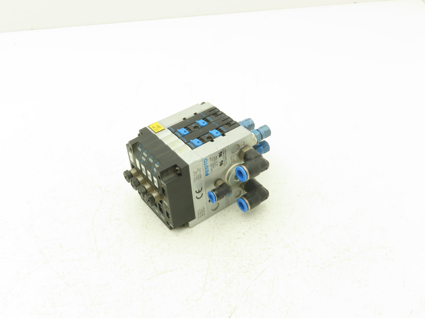 Festo CPV10-GE-ASI-4E4A-Z M8 Pneumatic 4 Station Solenoid Valve Manifold 24VDC