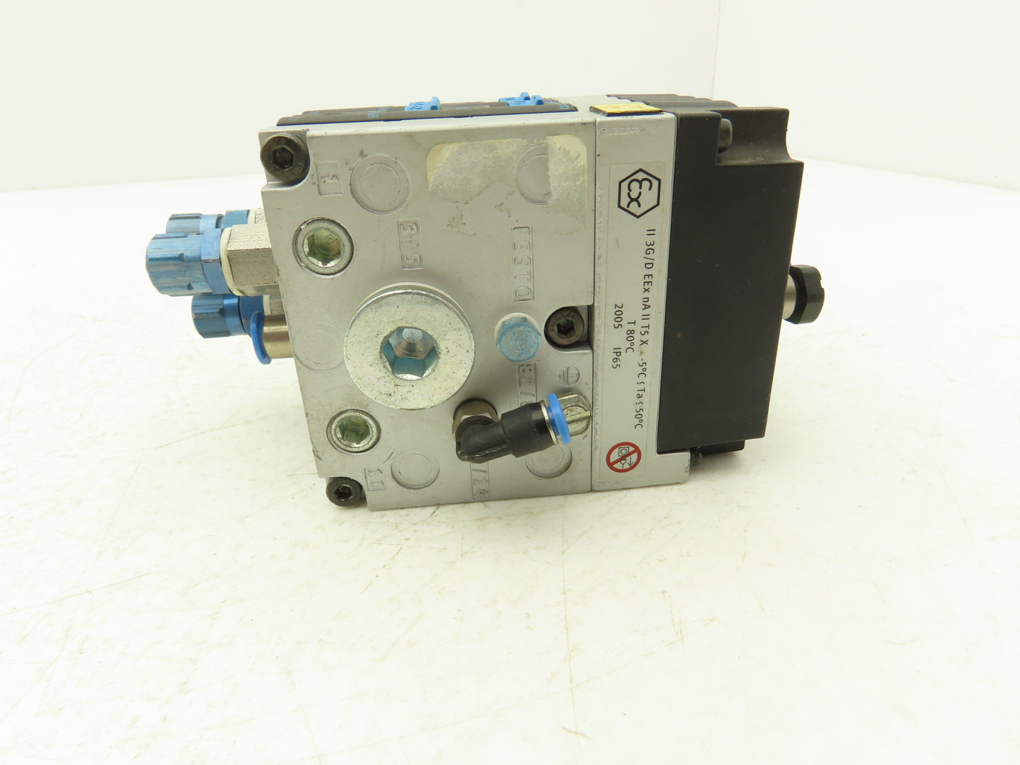 Festo CPV10-GE-ASI-4E4A-Z M8 Pneumatic 4 Station Solenoid Valve Manifold 24VDC