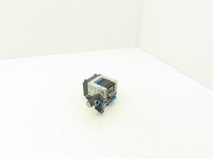 Festo CPV10-GE-ASI-4E4A-Z M8 Pneumatic 4 Station Solenoid Valve Manifold 24VDC
