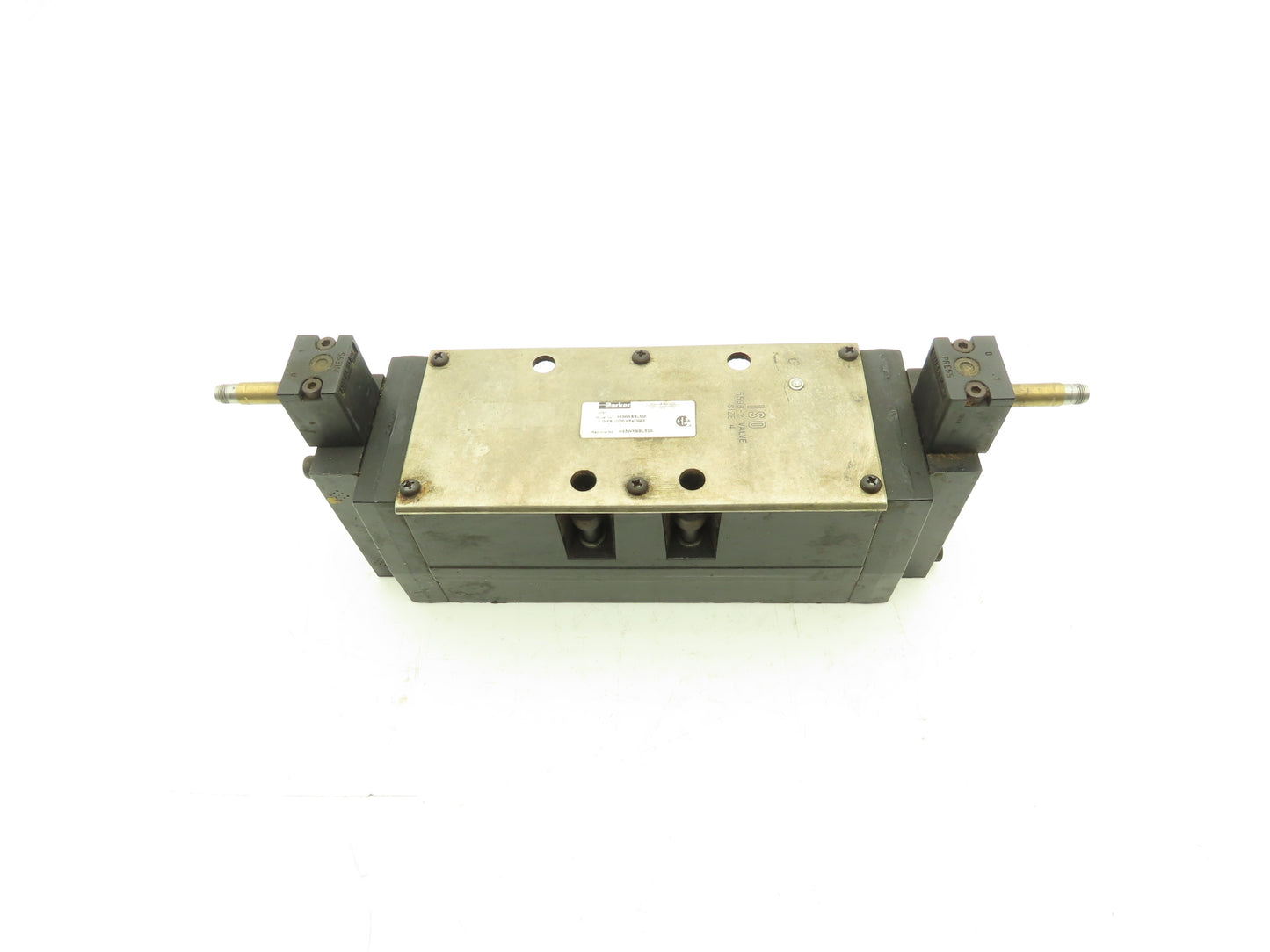 Parker H45WXBBL53A Pneumatic Dual Solenoid Valve 4/2 145psi Size 4