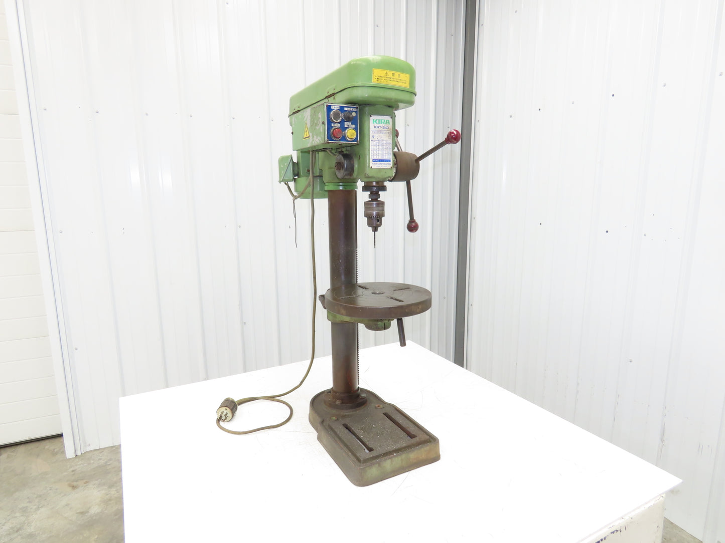 Kira KRT-340 Bench Drill Press Drilling 13mm Tapping 12mm Capacity 230V 3Ph