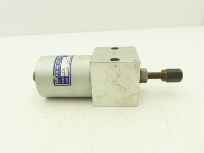 Michigan Scientific Corp F50 Load Cell W/Overload Protection 2mV/V @50lbs 6 Pin