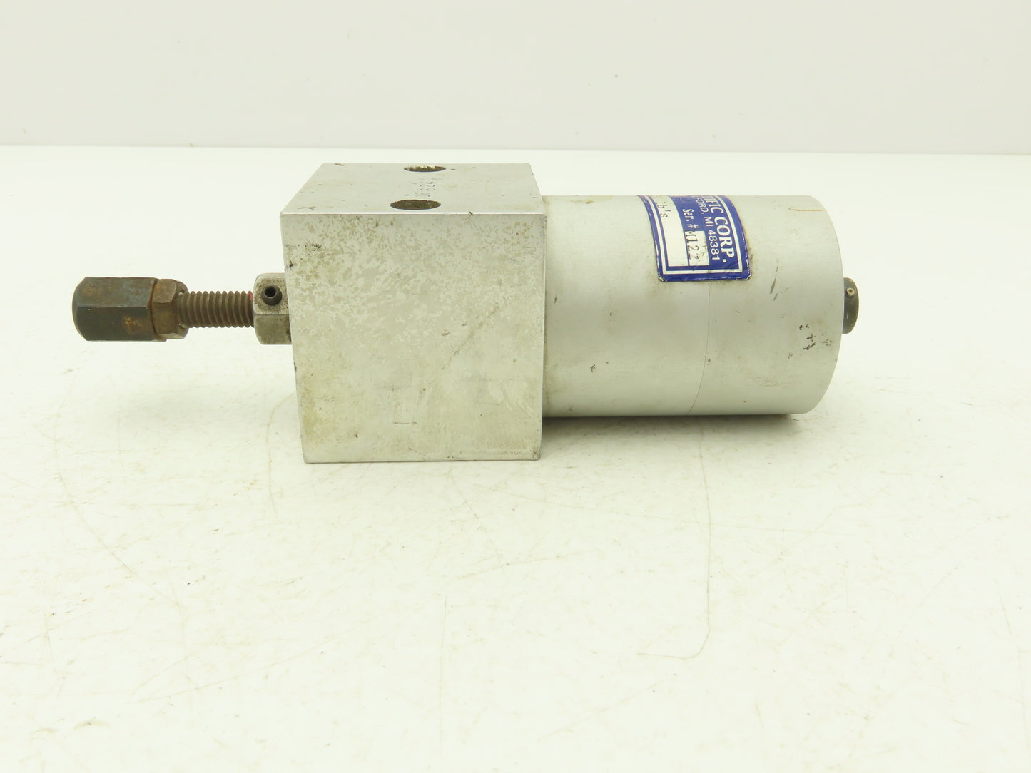 Michigan Scientific Corp F50 Load Cell W/Overload Protection 2mV/V @50lbs 6 Pin