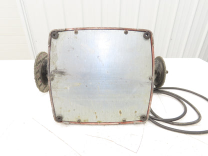 Dayton 4TJ99A Bench Buffer Grinder 6" 3450RPM 1/2 HP 120/240V 1/2" Arbor