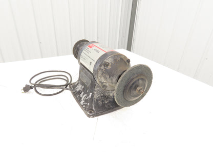 Dayton 4TJ99A Bench Buffer Grinder 6" 3450RPM 1/2 HP 120/240V 1/2" Arbor