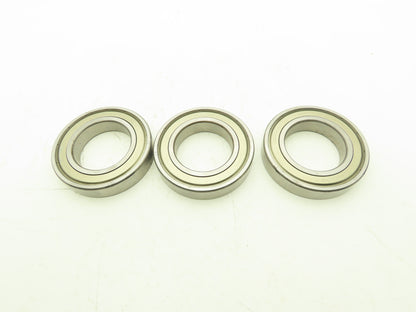 NSK 6215Z Ball Bearing Double Seal 75mm ID x 130mm OD x 25mm Width Lot of 3