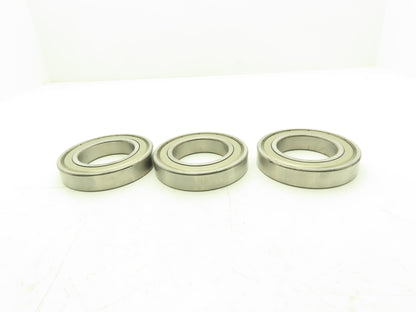 NSK 6215Z Ball Bearing Double Seal 75mm ID x 130mm OD x 25mm Width Lot of 3