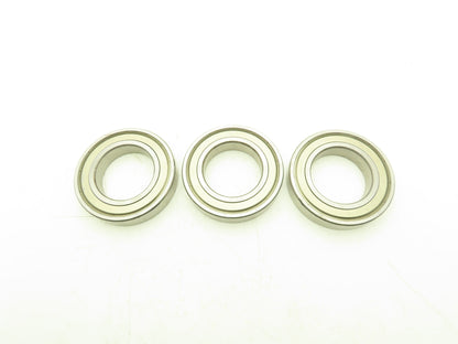 NSK 6215Z Ball Bearing Double Seal 75mm ID x 130mm OD x 25mm Width Lot of 3
