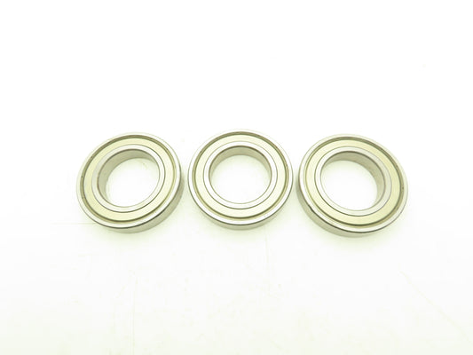 NSK 6215Z Ball Bearing Double Seal 75mm ID x 130mm OD x 25mm Width Lot of 3