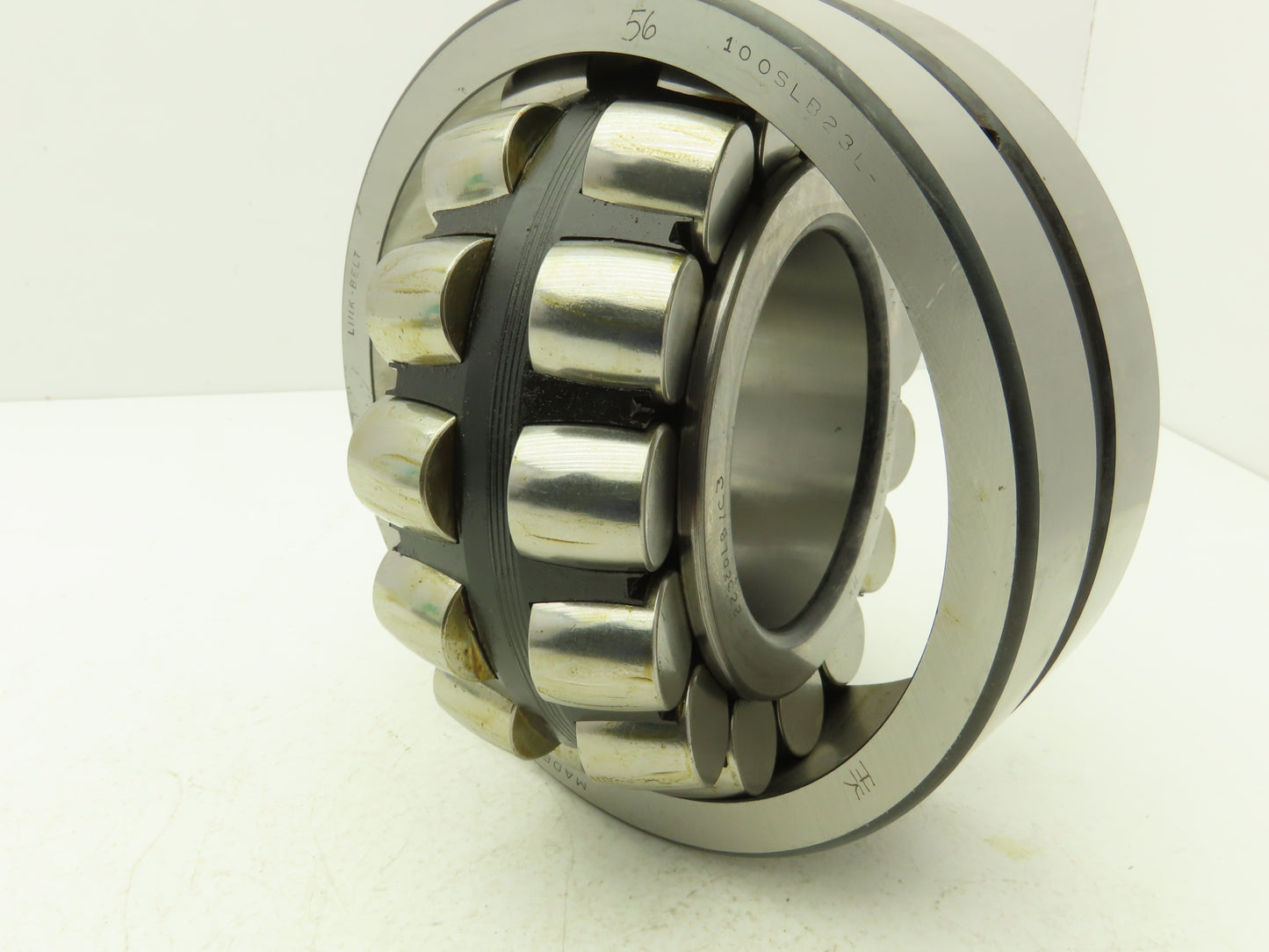 Link Belt 100SLB 23L Spherical Roller Bearing 100mm ID x 215mm OD x 73mm Width