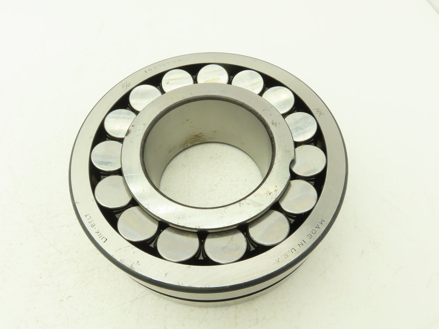 Link Belt 100SLB 23L Spherical Roller Bearing 100mm ID x 215mm OD x 73mm Width