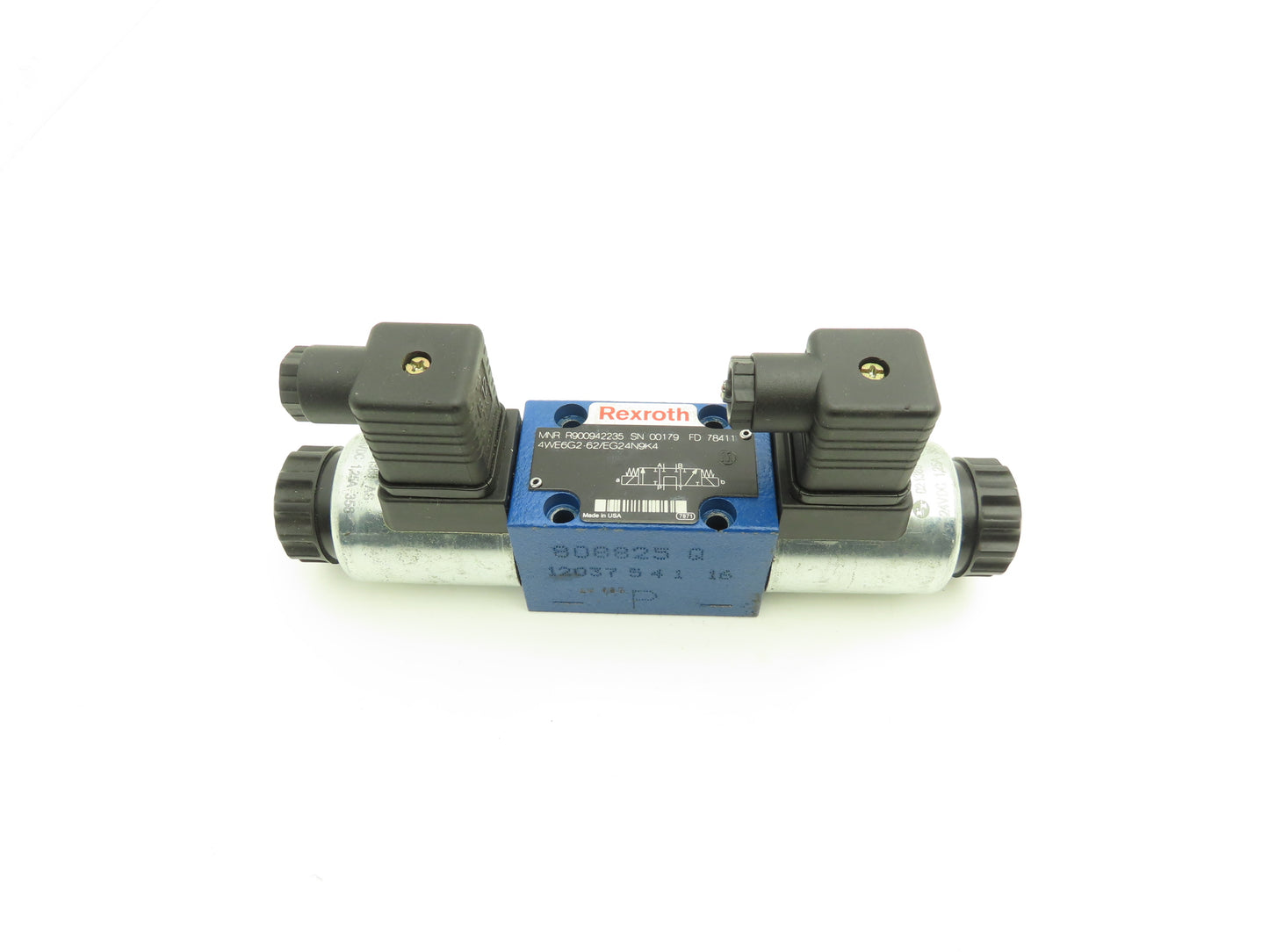 Rexroth 4WE6G2-62/EG24N9K4 Hydraulic Directional Solenoid Valve 24VDC