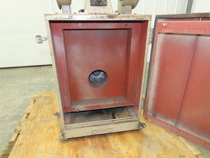 Showa SGK-N Bench Grinder Dust Collector Stand 8" 3000 RPM 230V 3Ph