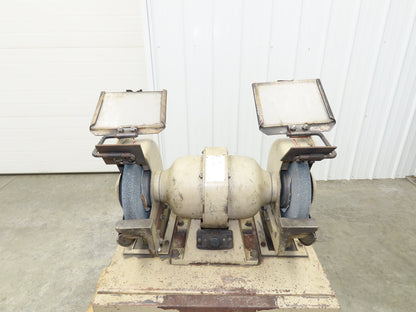 Showa SGK-N Bench Grinder Dust Collector Stand 8" 3000 RPM 230V 3Ph