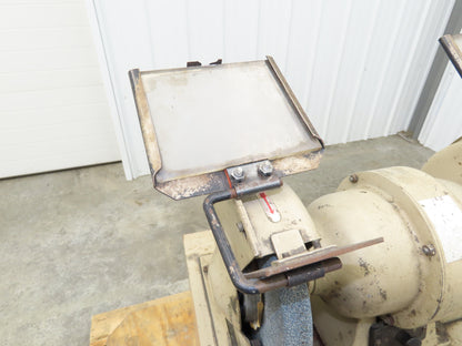 Showa SGK-N Bench Grinder Dust Collector Stand 8" 3000 RPM 230V 3Ph