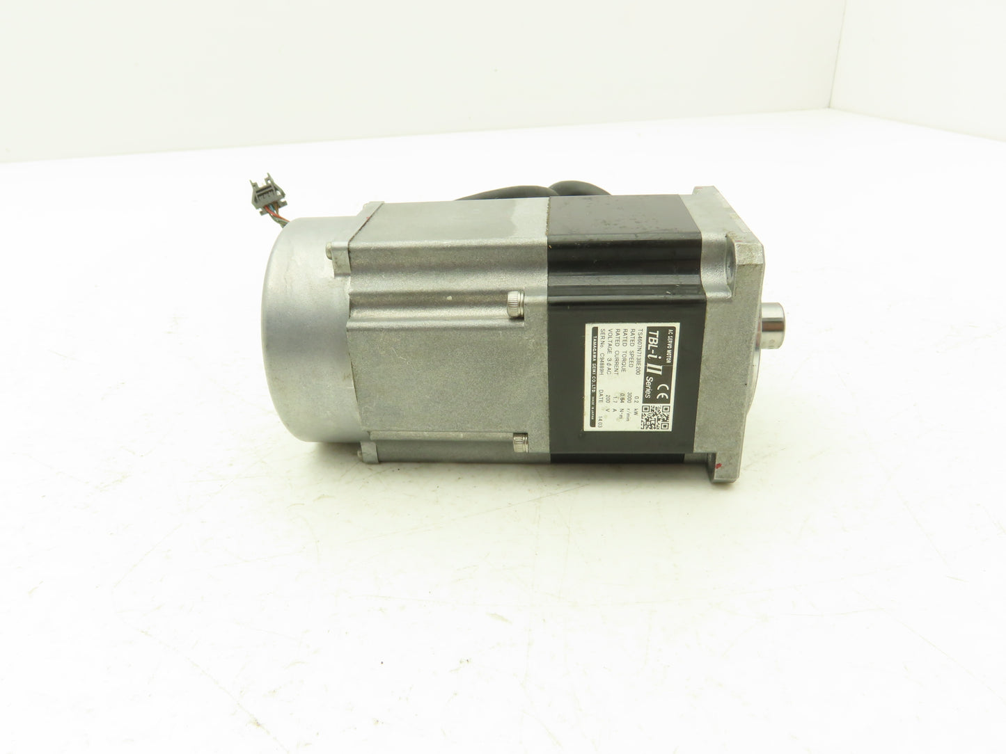Tamagawa TS4607N7138E200 TBL-i II AC Servo Motor 0.2kw 200V 3000 RPM