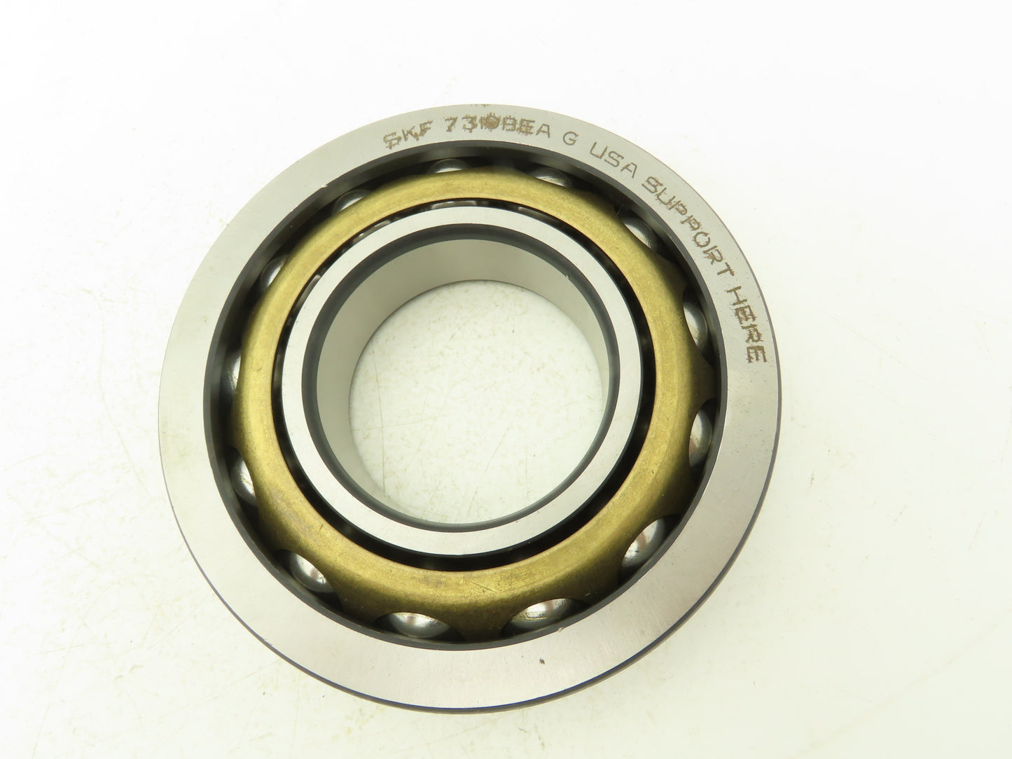SKF 7319BEA G Angular Contact Ball Bearing Brass 95mm ID x 200mm OD x 45mm Width