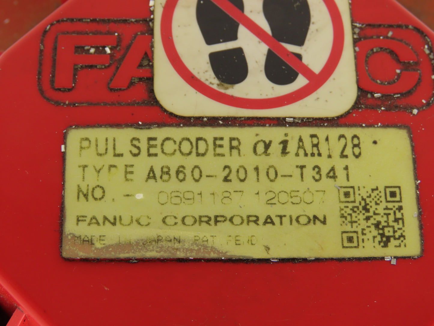 Fanuc A06B-0235-B605 AC Servo Motor 2.5kw 4000 RPM Encoder A860-2010-T341
