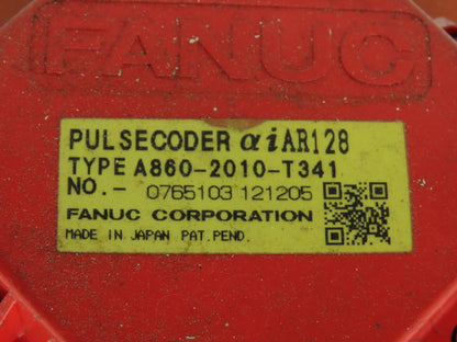 Fanuc A06B-0235-B605 AC Servo Motor 2.5kw 4000 RPM Encoder A860-2010-T341