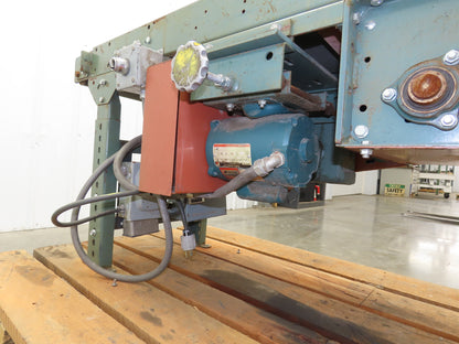 Hytrol 18"x 76" Slider Bed Conveyor 14"Belt 1/3Hp 115V 1PH Center Drive 18FPM