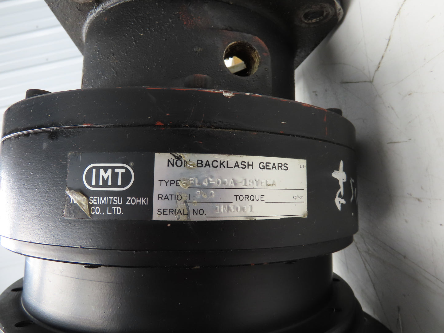 IMT Toyo Seimitsu BL4-09A-18YEEA Inline Gearmotor 9:1 Ratio 60MM Output Shaft