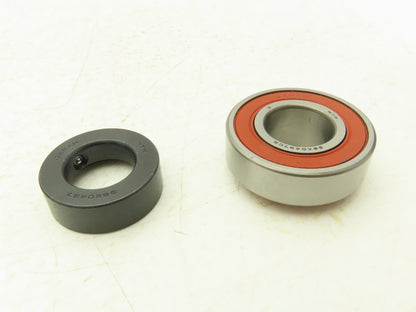 NTN SBX0437U1C3 Ball Bearing Insert Locking Collar 19mm ID x 42mm Lot of 2