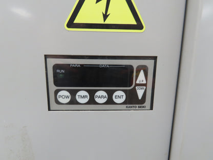Kanto Seiki KVT-7.5D-HR6-N Oilmatic Oil Chiller Temp Regulator 0.75kw 220V 3Ph