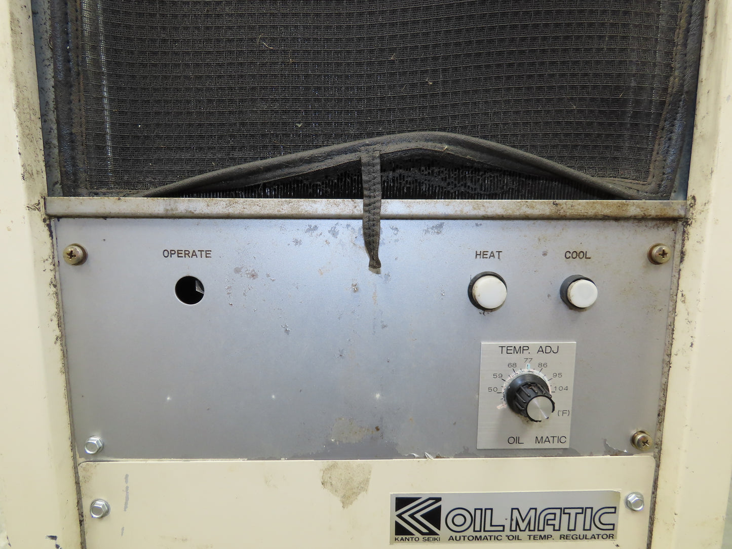 Kanto Seiki KVT-5C-HA1 Oilmatic Oil Chiller Temp Regulator 220V 3Ph