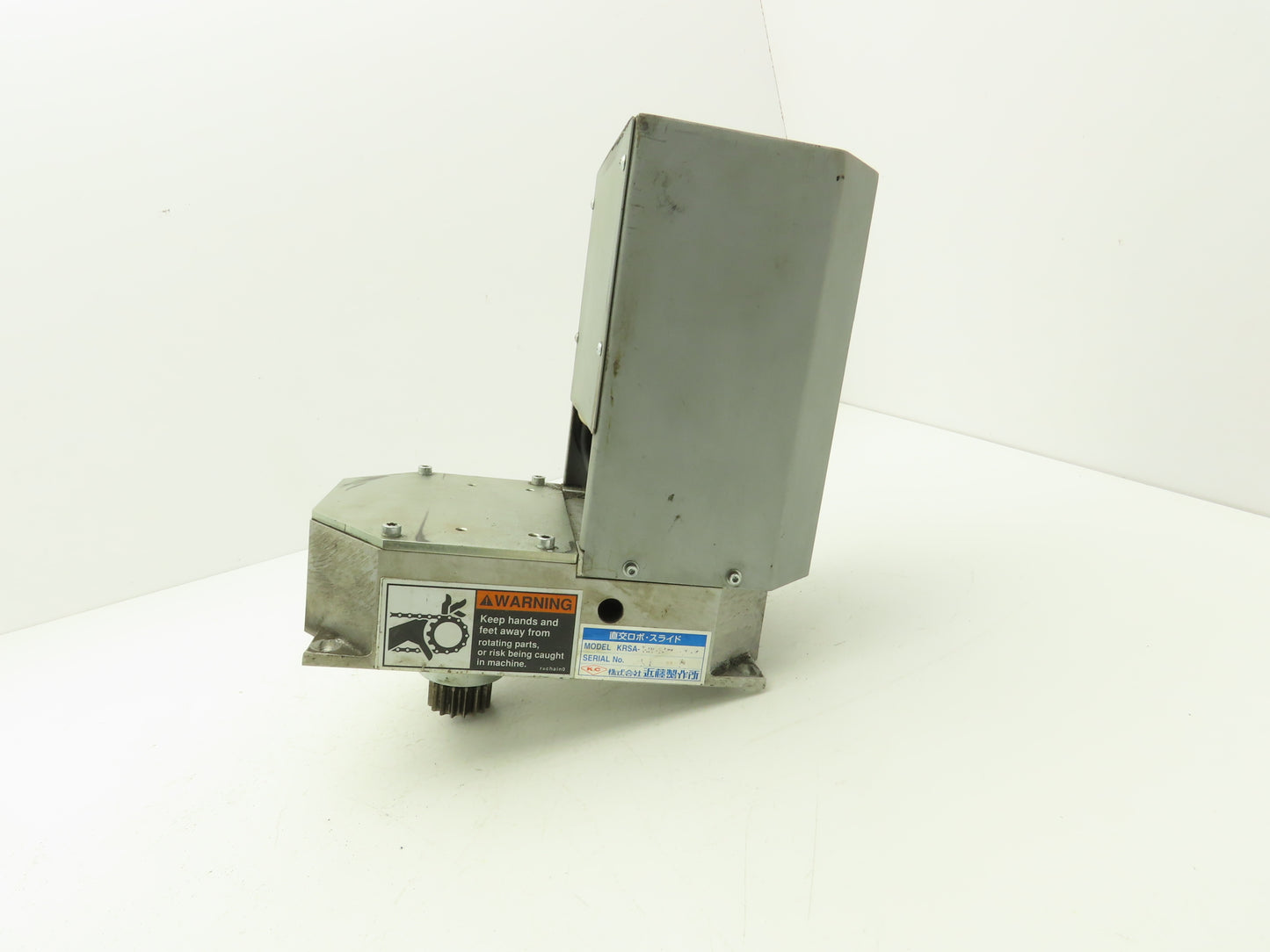 Konsei KRSA-R17 Rotary Actuator Servo Motor Belt Drive Mitsubishi HF-KP73