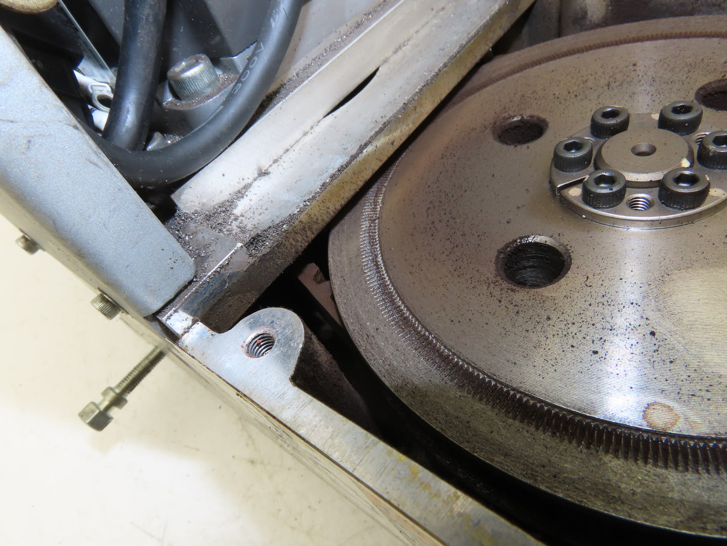 Konsei KRSA-R17 Rotary Actuator Servo Motor Belt Drive Mitsubishi HF-KP73