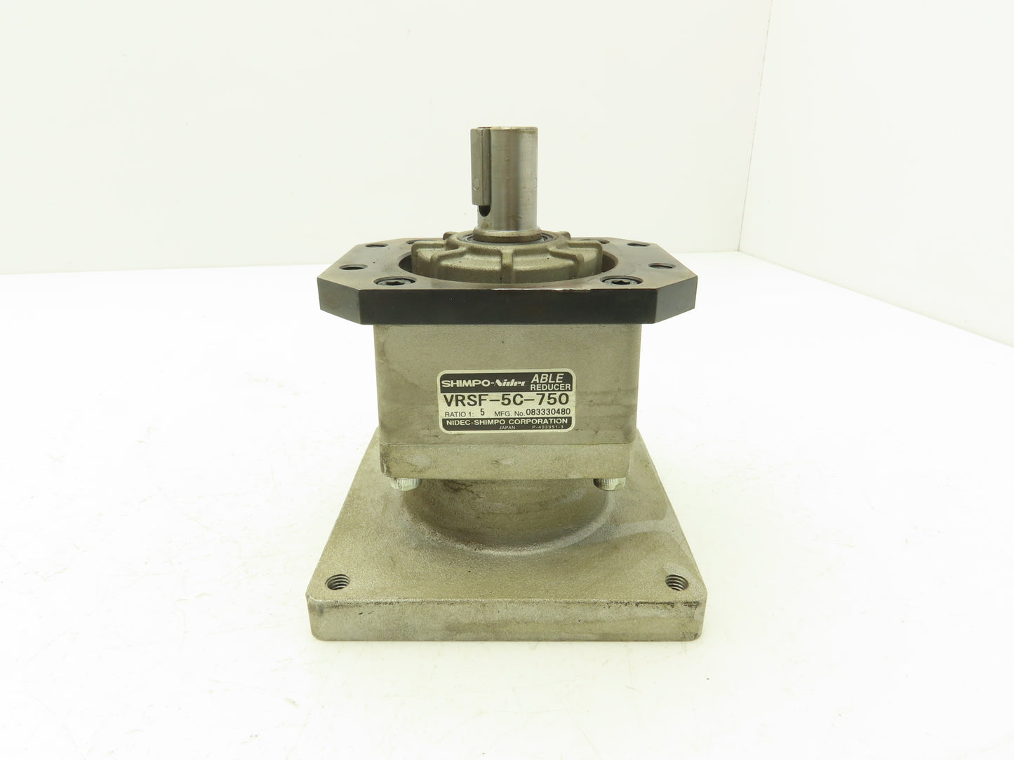 Shimpo-Nidec VRSF-5C-750 Able Planetary Reducer 5:1 Ratio Inline Servo Gearhead