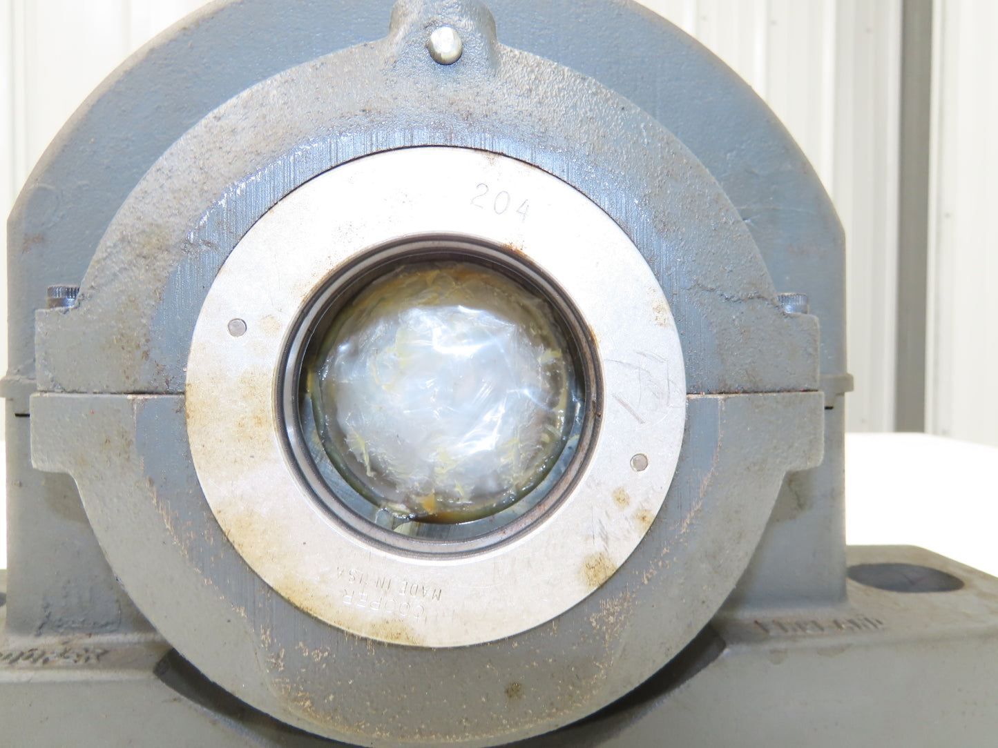 Cooper Bearing 02 BCP204EX Split Pillow Block Bearing 2-1/4" Bore P 04 Pedestal