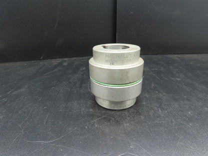 Magnaloy Model 300 Flex Coupling Hub Aluminum 1-5/8" & 1" Bores With Keyway