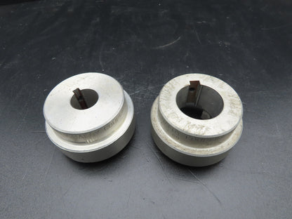 Magnaloy Model 300 Flex Coupling Hub Aluminum 1-5/8" & 1" Bores With Keyway