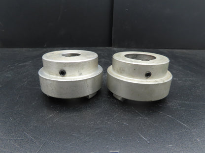 Magnaloy Model 300 Flex Coupling Hub Aluminum 1-5/8" & 1" Bores With Keyway