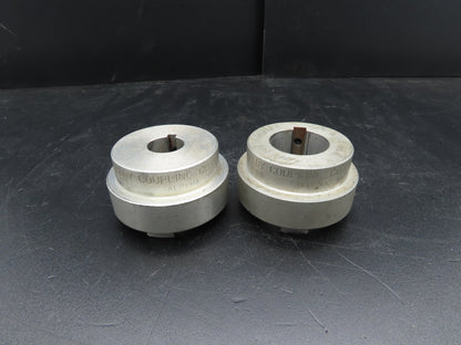 Magnaloy Model 300 Flex Coupling Hub Aluminum 1-5/8" & 1" Bores With Keyway