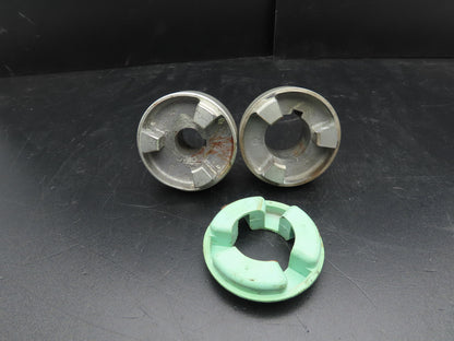 Magnaloy Model 300 Flex Coupling Hub Aluminum 1-5/8" & 1" Bores With Keyway