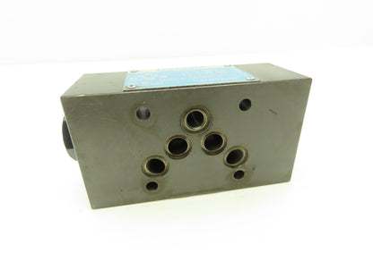 Vickers DGMPC-5-ABK-BAK-30 System Stack Hydraulic Check Valve Sandwich 4570 PSI