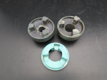 Magnaloy Model 400 Flex Coupling Hub Aluminum 1-5/8" & 1" Bores With Keyway