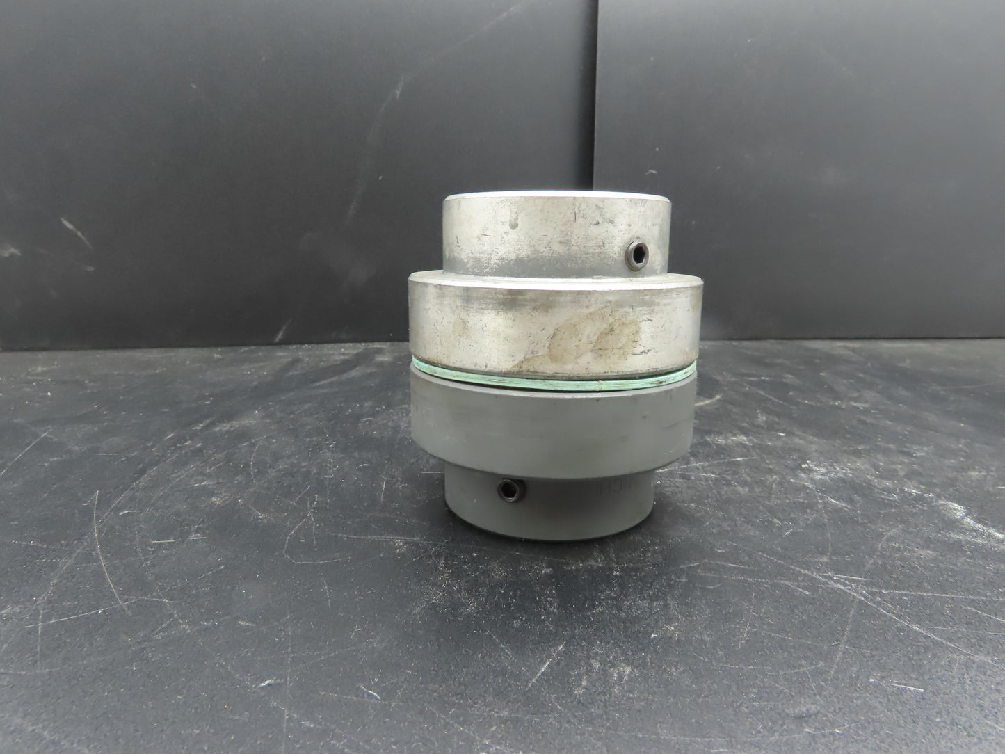 Magnaloy Model 400 Flex Coupling Hub Aluminum 1-5/8" & 1" Bores With Keyway