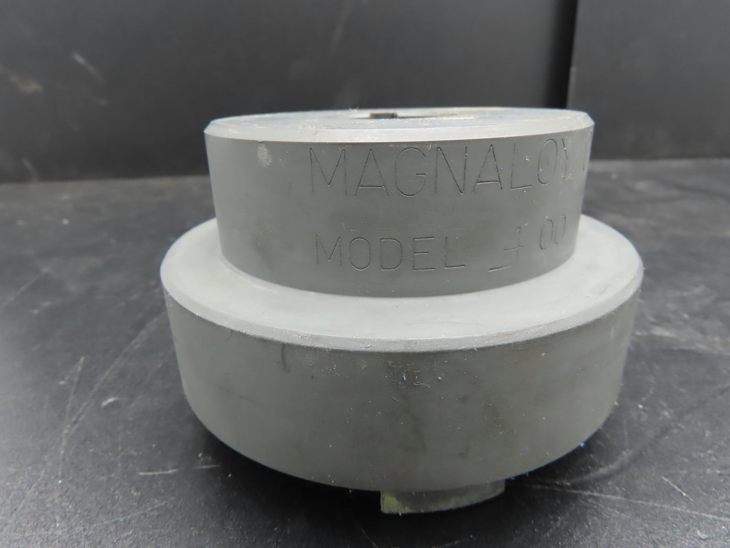 Magnaloy Model 400 Flex Coupling Hub Aluminum 1-5/8" & 1" Bores With Keyway