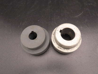Magnaloy Model 400 Flex Coupling Hub Aluminum 1-5/8" & 1" Bores With Keyway
