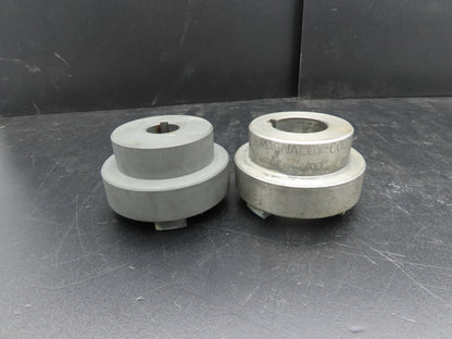 Magnaloy Model 400 Flex Coupling Hub Aluminum 1-5/8" & 1" Bores With Keyway