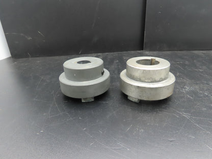 Magnaloy Model 400 Flex Coupling Hub Aluminum 1-5/8" & 1" Bores With Keyway