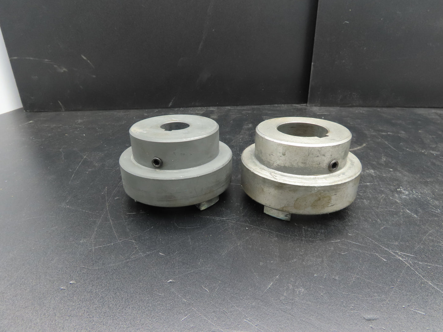 Magnaloy Model 400 Flex Coupling Hub Aluminum 1-5/8" & 1" Bores With Keyway